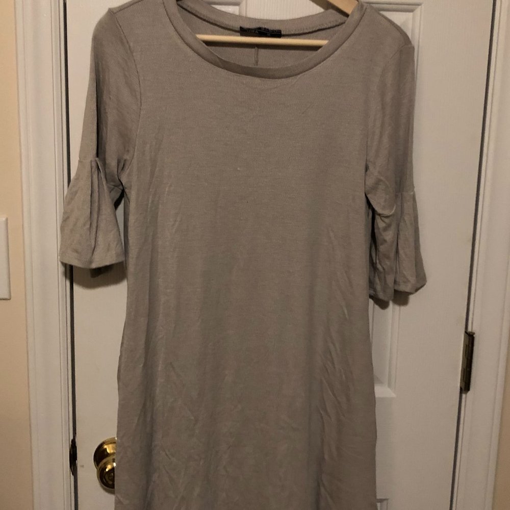 Shop Basic USA Gray Dress